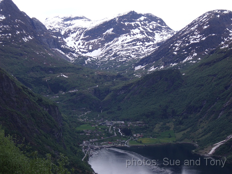day 2 Geiranger  0150.jpg - a view of Geiranger village from the Eagle Road